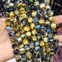 Single Gemstone Beads, Natural Stone, Square, DIY & faceted Approx 38 cm 