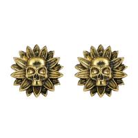 Zinc Alloy Stud Earring, plated, fashion jewelry & for man 