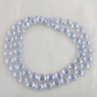 Gemischte Kristall Perlen, DIY, mehrere Farben vorhanden, 12x5.9mm, Bohrung:ca. 1mm, Länge:64 cm, verkauft von Strang