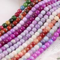 Perles de pierre gemme unique, Pierre naturelle, poli, DIY, plus de couleurs à choisir Environ 42 cm Vendu par brin