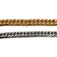 Stainless Steel Chain Bracelets, 304 Stainless Steel, fashion jewelry & Unisex Approx 8.66 Inch 