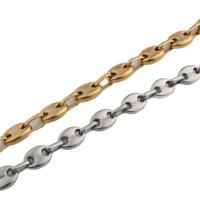 Stainless Steel Chain Bracelets, 304 Stainless Steel, fashion jewelry & Unisex Approx 9.06 Inch 