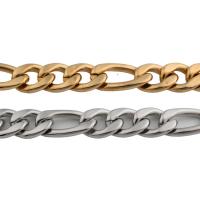 Stainless Steel Chain Bracelets, 304 Stainless Steel, fashion jewelry & Unisex Approx 8.46 Inch 