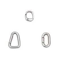 Stainless Steel Jewelry Clasp, 304 Stainless Steel, polished, DIY original color 