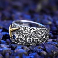 Палец кольцо-латунь, Латунь, Регулируемый & ювелирные изделия моды & Мужский, размер:8, продается PC