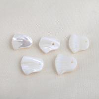Natural Freshwater Shell Pendants, Trochus, DIY, white 
