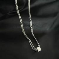 Titanium Steel Jewelry Necklace, fashion jewelry & Unisex, 60cm 