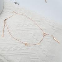 Titanium Steel Jewelry Necklace, fashion jewelry & for woman, 45cm 