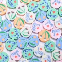 Polymer Clay Jewelry Beads, DIY 10mm, Approx 