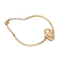 Stainless Steel Chain Bracelets, 304 Stainless Steel, fashion jewelry & for woman, golden Approx 7.09 Inch 