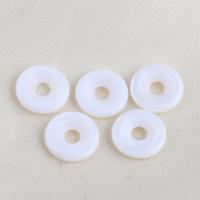 Natural White Shell Beads, Round, DIY, white Approx 3.3mm 
