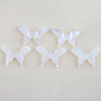Natural White Shell Beads, Butterfly, DIY, white 