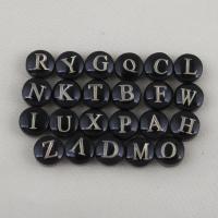 Perlas De Concha Del Labio Negro, Nácar Negra, Bricolaje, Negro, 7.8x4.6mm, 23PCs/Set, Vendido por Set
