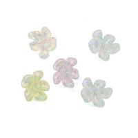 Miracle Acryl Perlen, Blume, DIY, keine, 24x20mm, Bohrung:ca. 1mm, 4PCs/Tasche, verkauft von Tasche