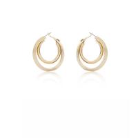 Iron Hoop Earring, fashion jewelry 