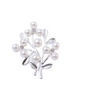 Hair Barrette Finding, Zinc Alloy, with Plastic Pearl, DIY 