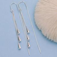 Fashion Fringe Earrings, 925 Sterling Silver, fashion jewelry & for woman, Earring 