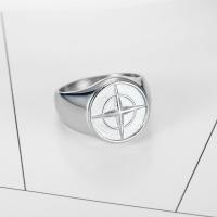 Титан Сталь палец кольцо, титан, ювелирные изделия моды & разный размер для выбора, Много цветов для выбора, продается PC[