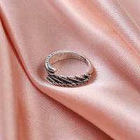 Zinc Alloy Finger Ring, silver color plated, fashion jewelry & Unisex, Inner diameter 1.7cm 
