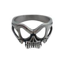 Stainless Steel Finger Ring, 304 Stainless Steel, fashion jewelry & Unisex ring thickness 13mm 
