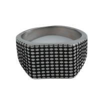 Stainless Steel Finger Ring, 304 Stainless Steel, fashion jewelry & Unisex ring thickness 16.5mm 