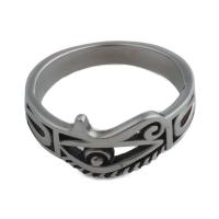 Stainless Steel Finger Ring, 304 Stainless Steel, fashion jewelry & Unisex ring thickness 8.5mm 