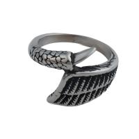 Stainless Steel Finger Ring, 304 Stainless Steel, fashion jewelry & Unisex ring thickness 16.5mm 