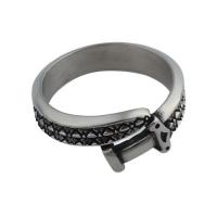 Stainless Steel Finger Ring, 304 Stainless Steel, fashion jewelry & Unisex ring thickness 10.5mm 