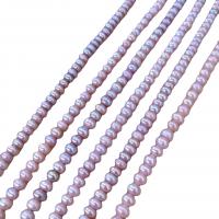 Rice Cultured Freshwater Pearl Beads, DIY light purple Approx 38 cm 