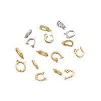 Messing Perlenverschluss, plattiert, DIY & verschiedene Stile für Wahl & Micro pave Zirkonia, keine, verkauft von PC