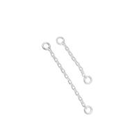 Sterling Silver Earring Drop Component, 925 Sterling Silver, polished, DIY silver color [