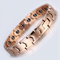 Titanium Steel Bracelet & Bangle, fashion jewelry 21.5cm,1.1cm 