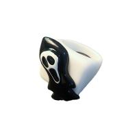 Acrylic Finger Ring, with Zinc Alloy, Ghost, Unisex & Halloween Jewelry Gift US Ring .5-9 