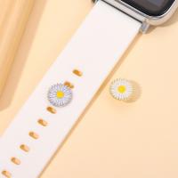 Zinc Alloy Watch Band Finding, Daisy, for apple watch & Unisex 