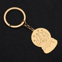 Stainless Steel Key Clasp, 304 Stainless Steel, Christmas Design & fashion jewelry [