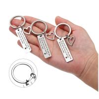 Stainless Steel Key Clasp, 304 Stainless Steel, fashion jewelry 