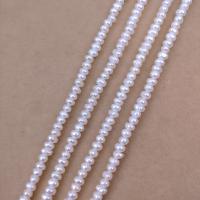 Keshi Cultured Freshwater Pearl Beads, DIY, white, Length about 4-5mm Approx 38 cm, Approx 