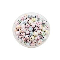 Perles en plastique de mode, Rond, DIY, plus de couleurs à choisir, 8mm, Vendu par sac