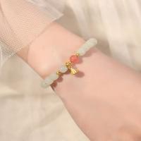 Bracelets Murano, alliage de zinc, avec chalumeau, fait à la main, bijoux de mode & pour femme Environ 18 cm, Vendu par PC