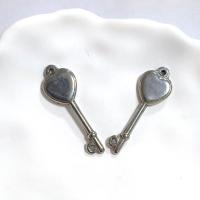 Stainless Steel Key Pendants, 304 Stainless Steel, DIY & machine polishing, original color, nickel, lead & cadmium free 