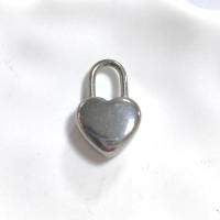 Stainless Steel Heart Pendants, 304 Stainless Steel, DIY & machine polishing, original color, nickel, lead & cadmium free 