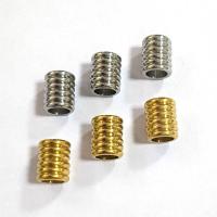 304 Stainless Steel Spacer Bead, Column, Vacuum Ion Plating, DIY & machine polishing nickel, lead & cadmium free 