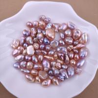 Perles nacres baroques de culture d'eau douce , perle d'eau douce cultivée, DIY & aucun trou, couleurs mélangées, Length about 5-10mm, Environ Vendu par sac