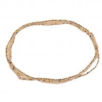 Decorative Chain Belt, Seedbead, three layers & fashion jewelry & for woman Approx 31.5 Inch 