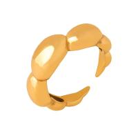 Titan Stahl Fingerring, Titanstahl, Vakuum-Ionen-Beschichtung, Modeschmuck & für Frau, keine, ring width7.2mm, Größe:7, verkauft von PC