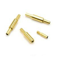 304 Stainless Steel Screw Clasp, plated, DIY golden, 18mm 