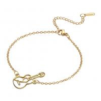 Stainless Steel Chain Bracelets, 304 Stainless Steel, with 5CM extender chain, plated, Unisex Approx 17 cm 