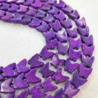 Mixed Gemstone Beads, Quartz, Butterfly, polished, DIY, purple Approx 38 cm 