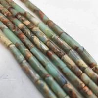 Mixed Gemstone Beads, Koreite, Column, polished, DIY, mixed colors Approx 38 cm 