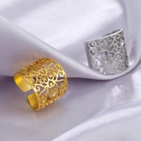 Титан Сталь палец кольцо, титан, вакуумное ионное покрытие, ювелирные изделия моды & Мужская & отверстие, Много цветов для выбора, ring thickness 1mm, продается PC